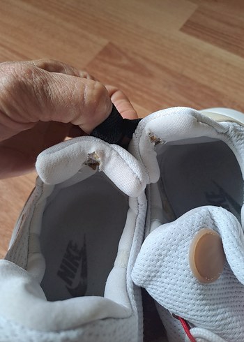 Nike Beyaz Gri Spor Ayakkabı - Görsel 5