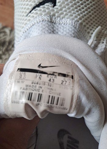 Nike Beyaz Gri Spor Ayakkabı - Görsel 6