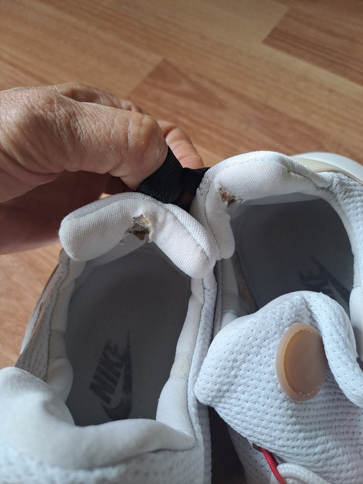 Nike Beyaz Gri Spor Ayakkabı - Görsel 5