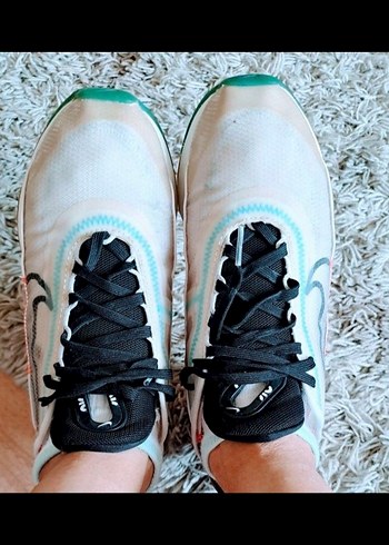 orjinal Gri Bağcıklı Kadın Spor Ayakkabı - Görsel 2