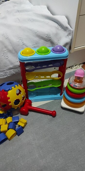 Üçü bir arada eğitici Bebek oyuncakları 