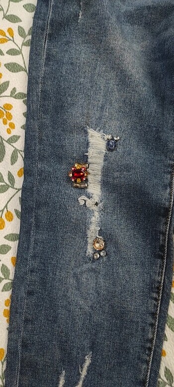 13-14 Yaş Beden Kız çocuk zara jean