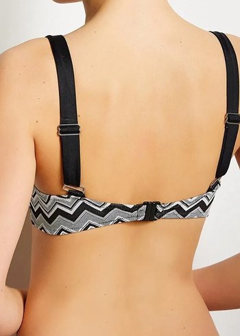 38 Beden Koton Desenli Bikini Takımı