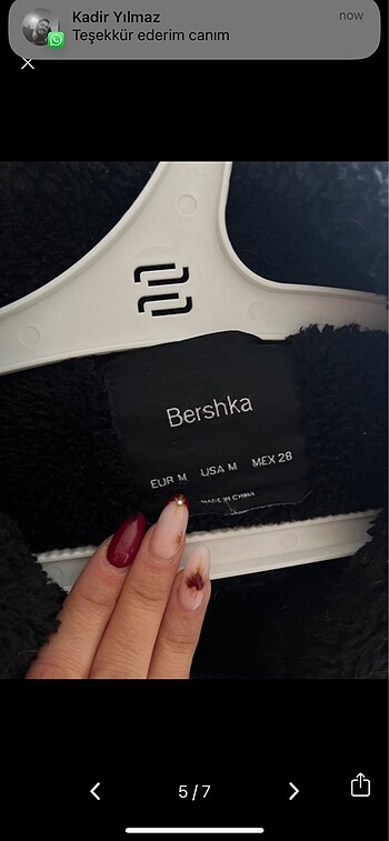 m Beden BERSHKA BİKER CEKET