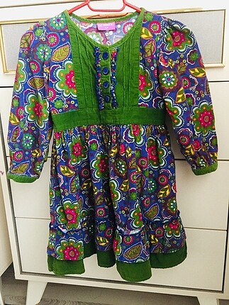 LC Waikiki Otantik kız çocuk elbise
