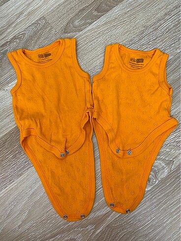 Yenidoğan Beden turuncu Renk Hello baby atlet unisex