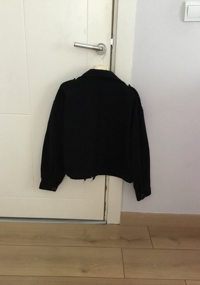 Siyah Mini Kadın Ceket - Görsel 4