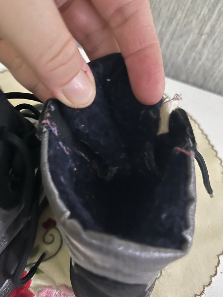 Gri Erkek Çocuk Punk Tarzı Lastik Bot - Görsel 5