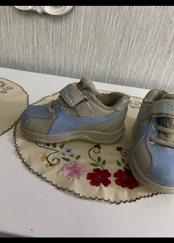 Mavi Erkek Çocuk Spor Ayakkabı Velcro - Görsel 2