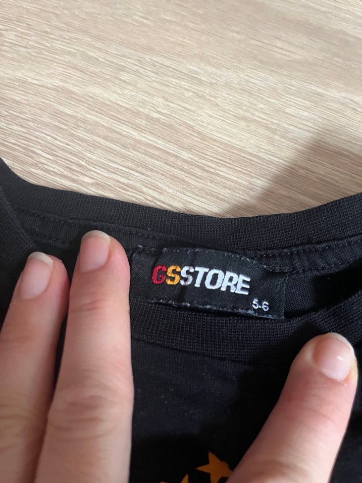 Erkek Çocuk Siyah Kısa Kollu Baskılı Tişört - Görsel 2