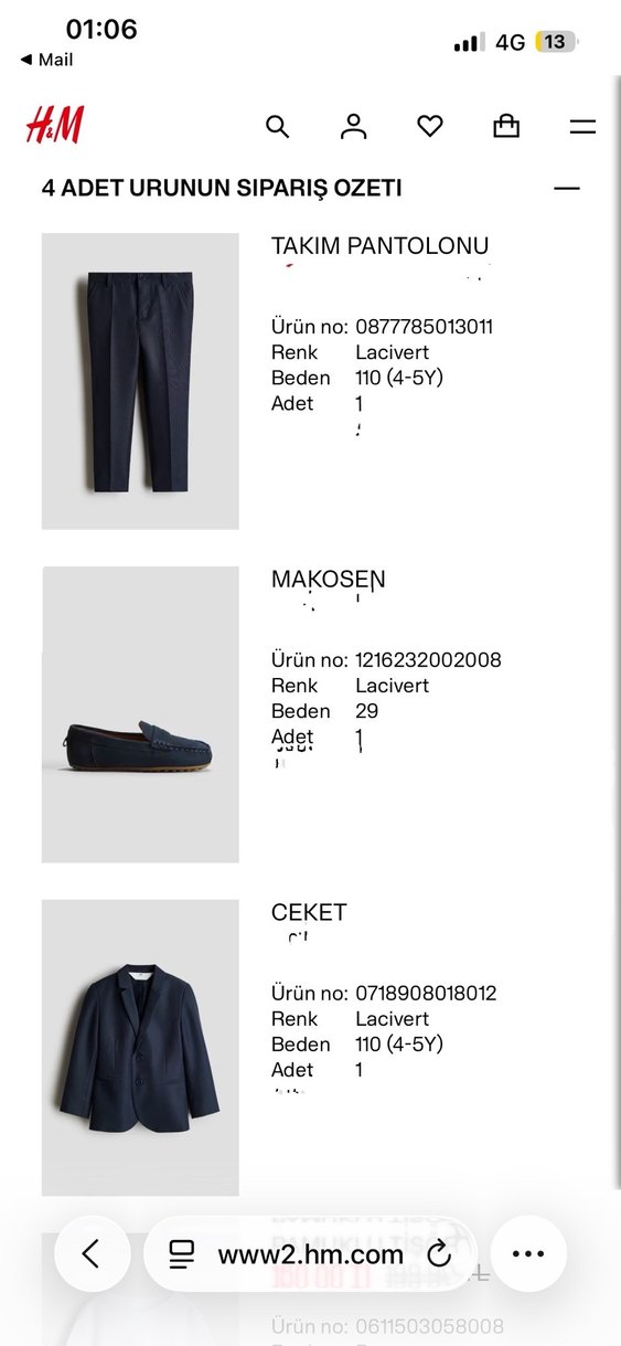 Erkek Çocuk Lacivert Ceketli Takım Elbise ve ayakkabı - Görsel 2