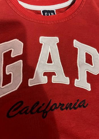 Kırmızı GAP Erkek Sweatshirt - Görsel 5