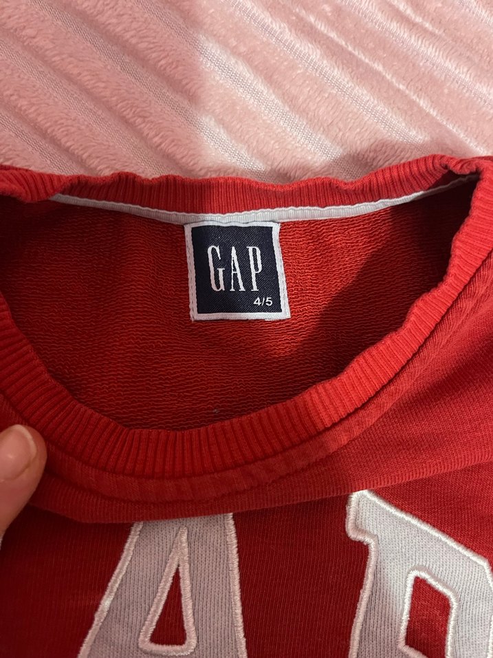 Kırmızı GAP Erkek Sweatshirt - Görsel 3