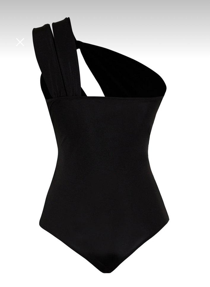 Zeynep Tosun Siyah Pencere Detaylı Yılan Aksesuarlı Body - Görsel 4