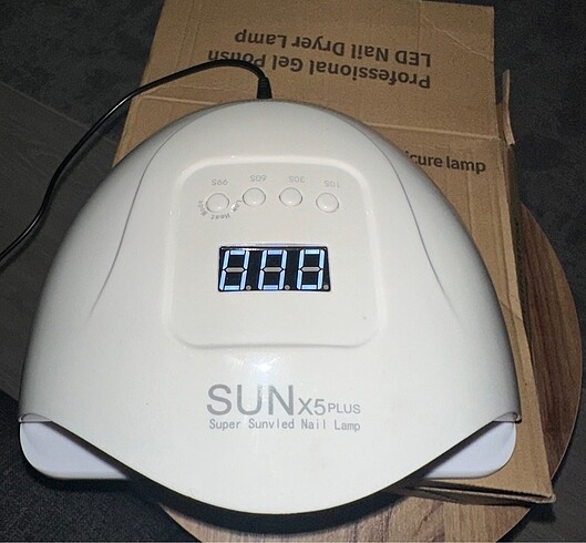 Beden Renk Sun X5 Plus Kalıcı Oje ve Protez Tırnak Kurutucu