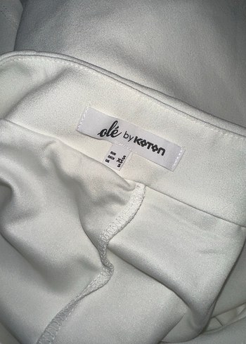 Koton Mini Şort Etek Kloş Volanlı - Görsel 5