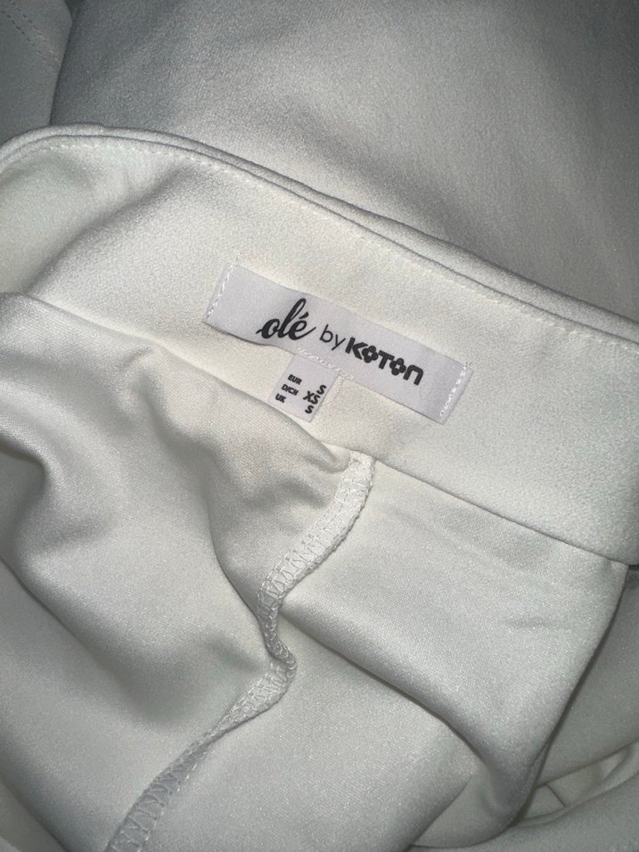 Koton Mini Şort Etek Kloş Volanlı - Görsel 5