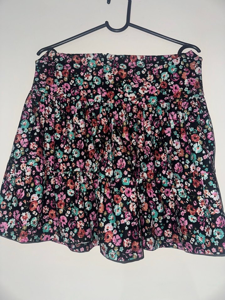 Koton Çiçekli Mini Etek - Görsel 5