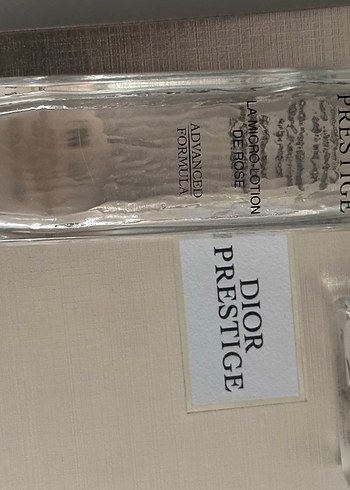  Beden Dior Prestige La Micro-Lotion De Rose boş şişeleri