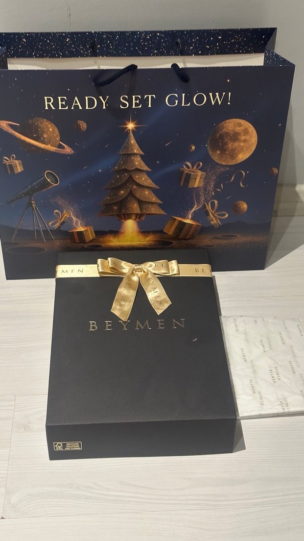 Beymen hediye kutusu poşeti Seti - Görsel 2