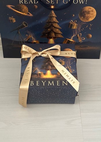 Beymen Altın Renkli Hediye Kutusu poşeti kurdele 12/12 cm - Görsel 5