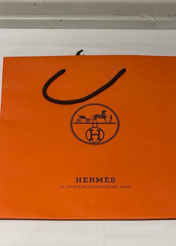 Orijinal Hermes poşet Çanta - Görsel 4