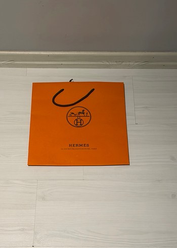 Orijinal Hermes poşet Çanta - Görsel 8