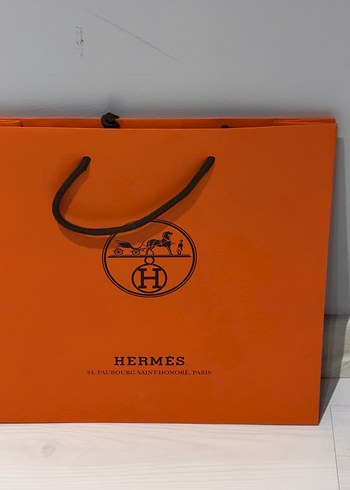 Orijinal Hermes poşet Çanta - Görsel 7