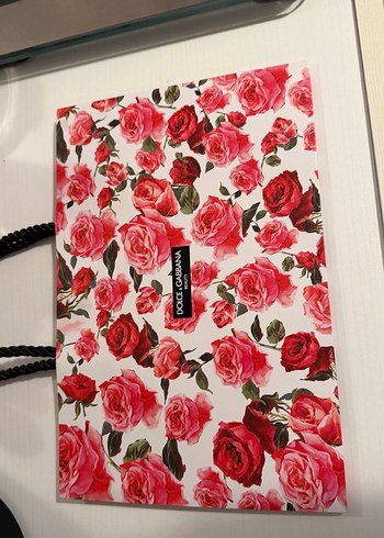 Pembe çiçekli Baskılı Kadın Çantası - Görsel 6