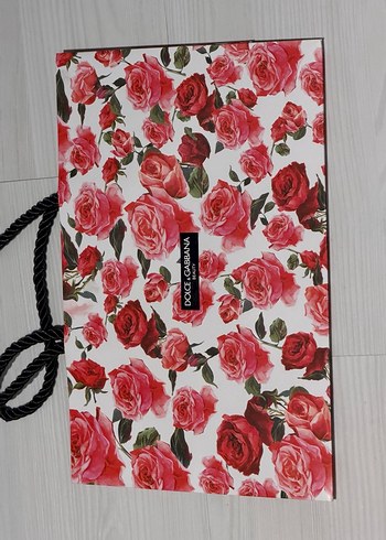 Pembe çiçekli Baskılı Kadın Çantası - Görsel 9