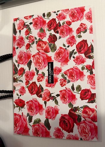 Pembe çiçekli Baskılı Kadın Çantası - Görsel 7