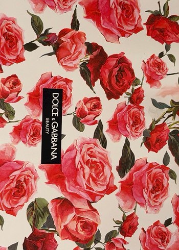 Pembe çiçekli Baskılı Kadın Çantası - Görsel 8