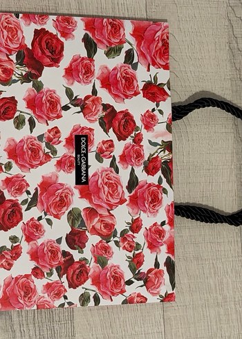 Pembe çiçekli Baskılı Kadın Çantası - Görsel 2