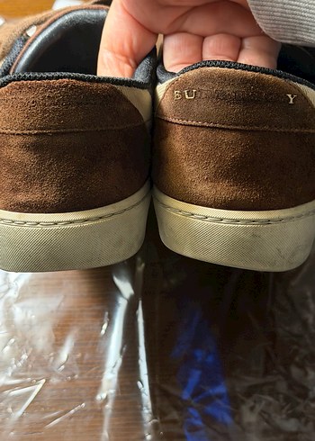 Burberry Vintage Sokak Stili Kahverengi kadın Ayakkabı 35-35/5 g - Görsel 3