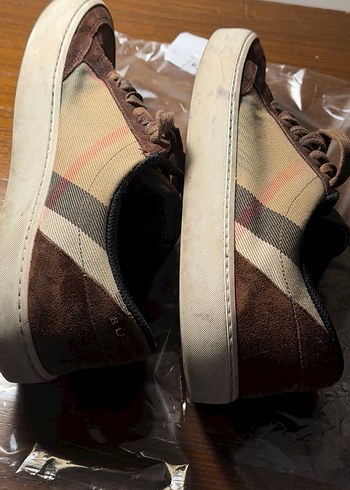 Burberry Vintage Sokak Stili Kahverengi kadın Ayakkabı 35-35/5 g - Görsel 4