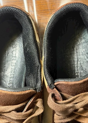 Burberry Vintage Sokak Stili Kahverengi kadın Ayakkabı 35-35/5 g - Görsel 6