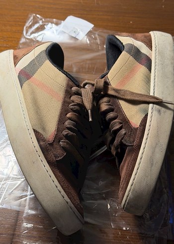 Burberry Vintage Sokak Stili Kahverengi kadın Ayakkabı 35-35/5 g - Görsel 5