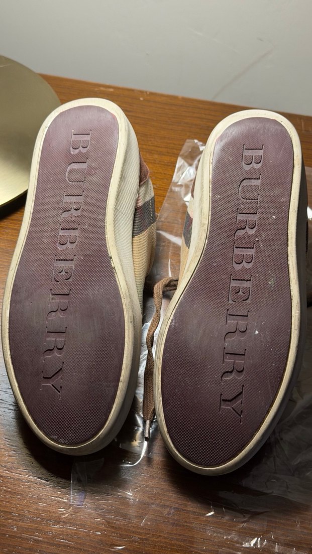 Burberry Vintage Sokak Stili Kahverengi kadın Ayakkabı 35-35/5 g - Görsel 2