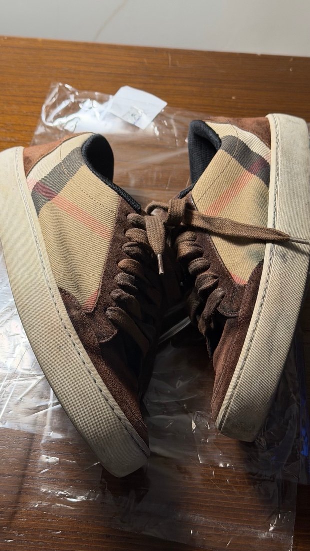 Burberry Vintage Sokak Stili Kahverengi kadın Ayakkabı 35-35/5 g - Görsel 5