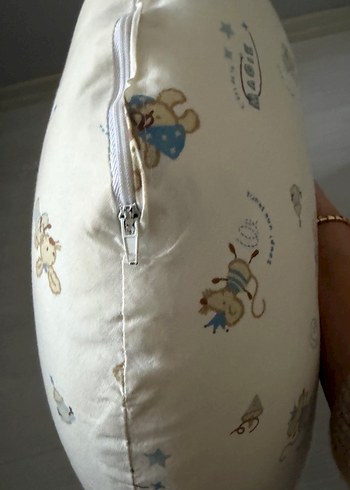 Bej Desenli Emzirme ve Hamilelik Yastığı - Görsel 4