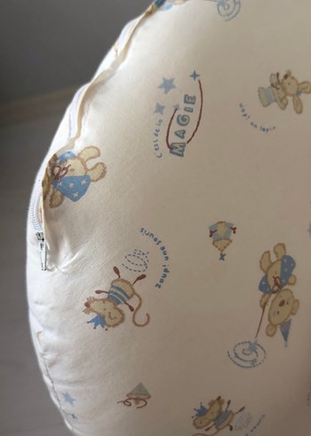 Bej Desenli Emzirme ve Hamilelik Yastığı - Görsel 5