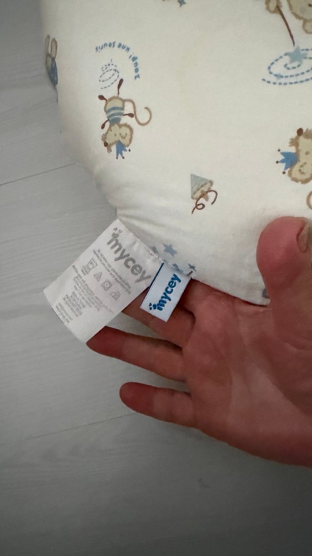 Bej Desenli Emzirme ve Hamilelik Yastığı - Görsel 3