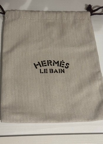 Beden beyaz Renk Hermès Le Bain Bej Makyaj Çantası