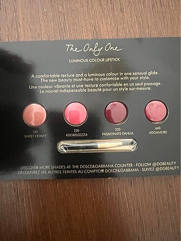 Dolce gabbana ruj seti