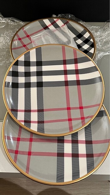 Burberry 6lı pasta tabağı