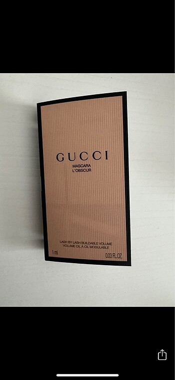 Gucci Gucci maskara seyahat boyu 1 ml