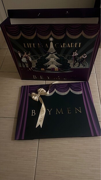 Beymen Hediye kutusu poşeti büyük boy set