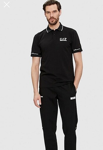 Armani EA7 Polo yaka tişört