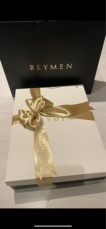 Beymen Kutu poşet kurdele