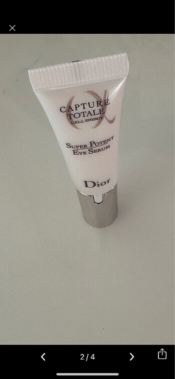 Dior göz serumu Gucci serum makyaj bazı - Görsel 2